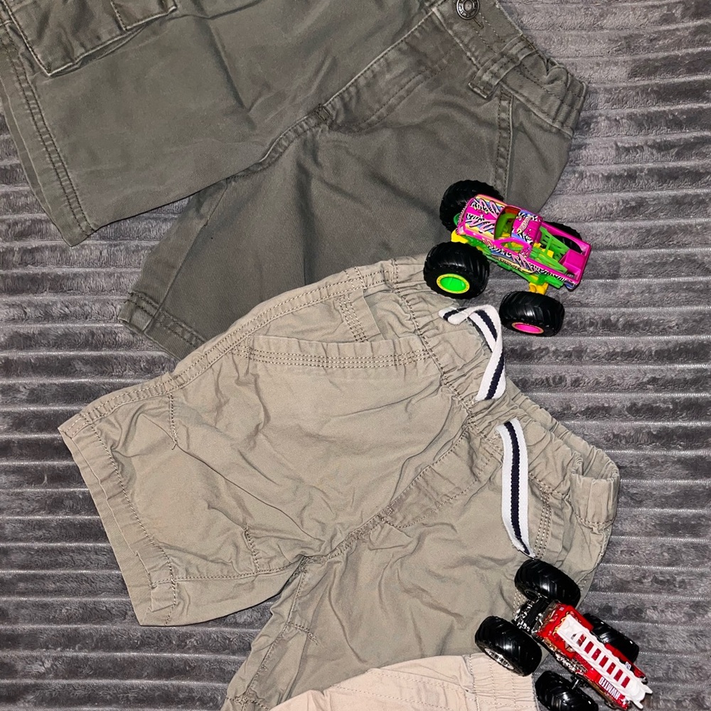 Boy Khaki Shorts
